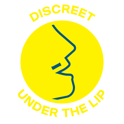 discreet under the lip
