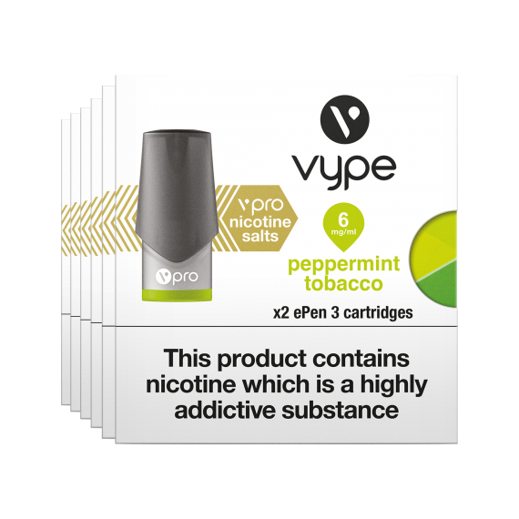 Vype ePen 3 Pods vPro Peppermint Tobacco - Menthol