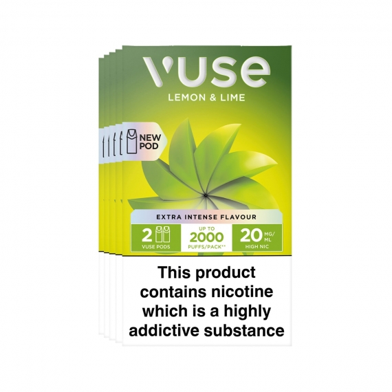 Vuse Extra Intense Pods Lemon & Lime